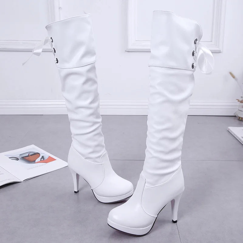 Classic Leather Riding Boots