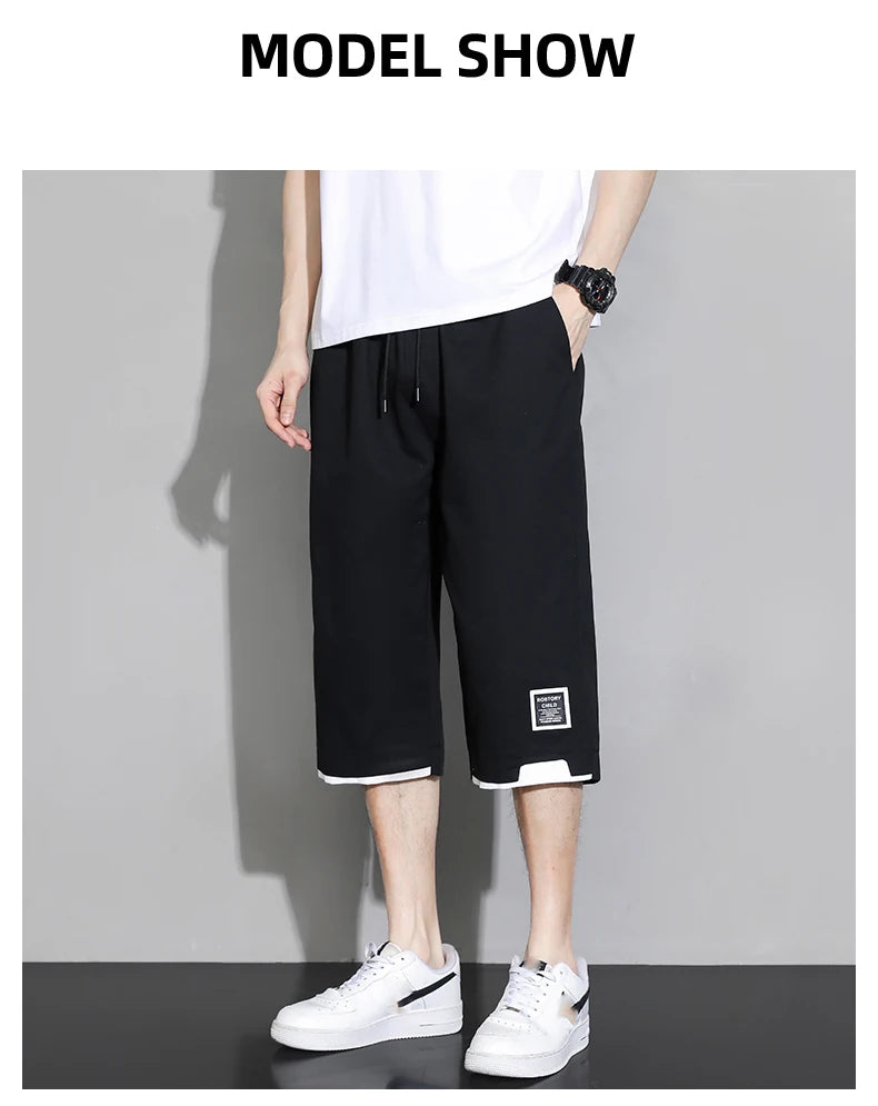 Plus Size Men's Loose Cargo Shorts – Summer Trendy