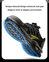 Men Air Cushion Safety Sneakers