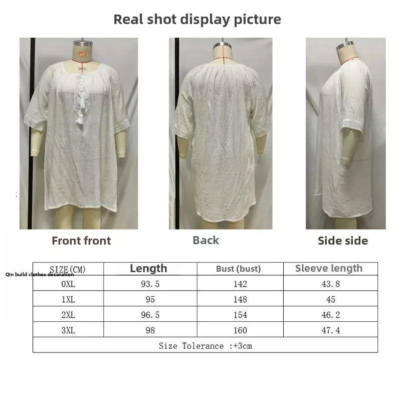 Women White Sleeveless A-Line Dress