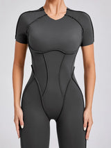 Women Backless Yoga Jumpsuit