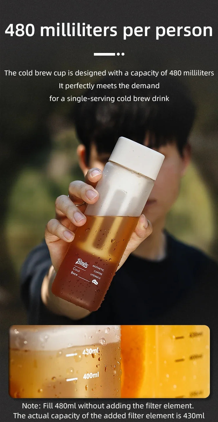 Bincoo Cold Brew Coffee Cup