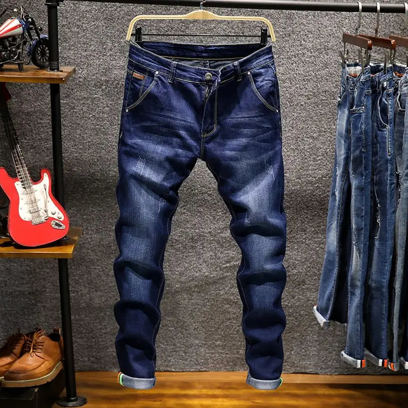 Apex Ripped Straight Jeans