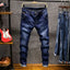 Apex Ripped Straight Jeans