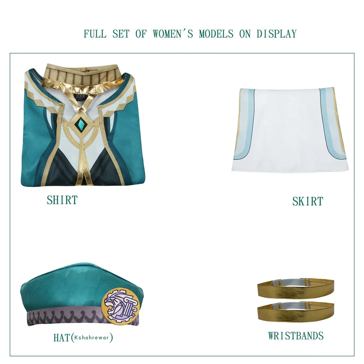 Akademiya Cosplay Uniform Set