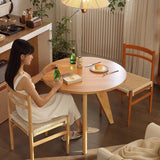 Solid Wood Round Dining Table