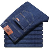 Men's Classic Black Jeans Plus Size