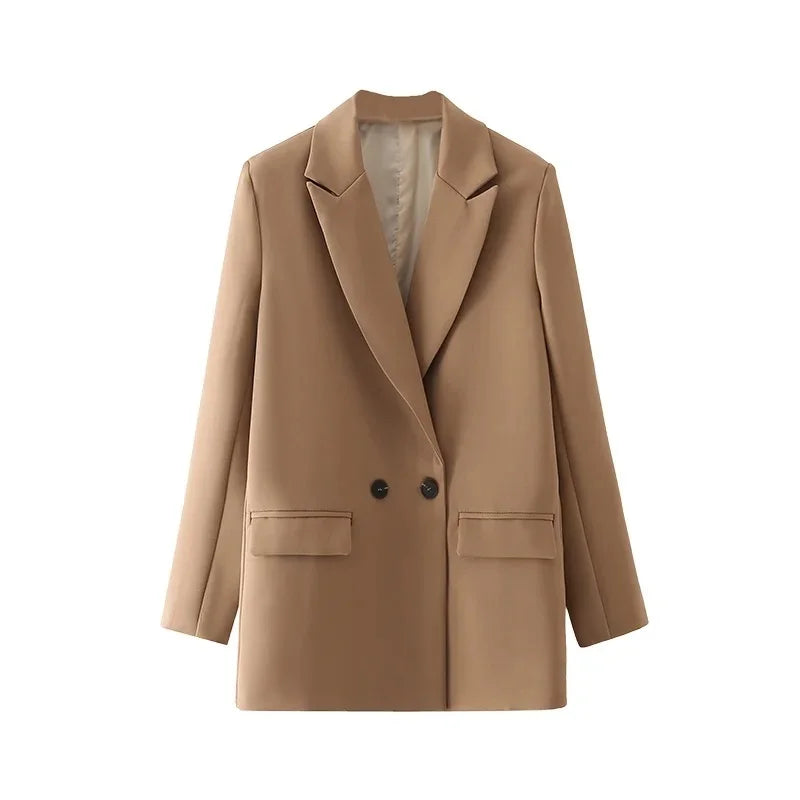 TrafLux™ – Color-Rich Office Blazer (Casual Power Dressing for Women)