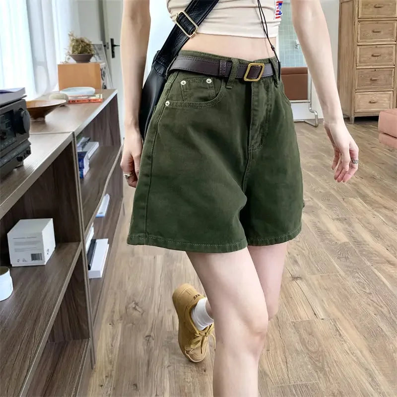 Women's Baggy Denim Short Jeans
