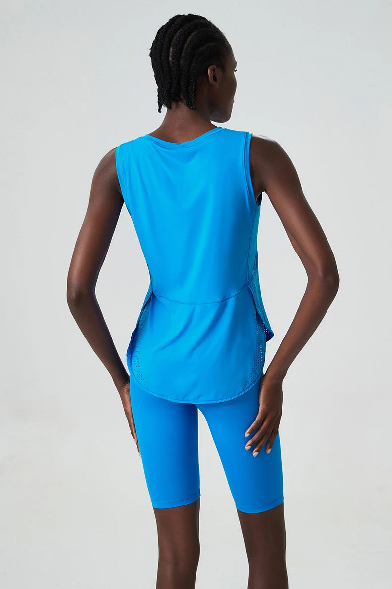 Women Loose Sleeveless Fitness Tank Top
