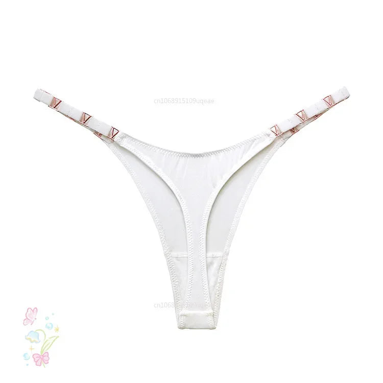 Women Breathable Lace Tangas