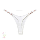 Women Breathable Lace Tangas