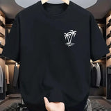 Men Coconut Print T-Shirt