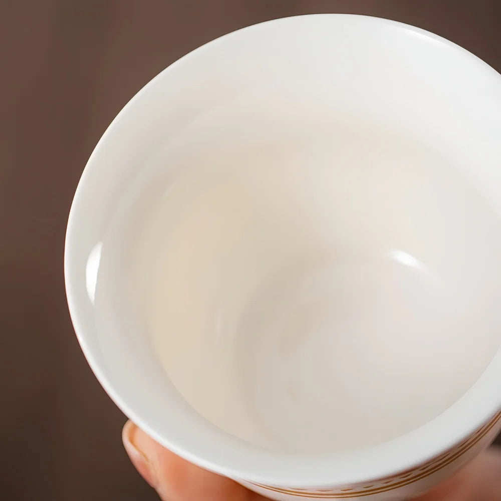 White Porcelain Coffee Cup