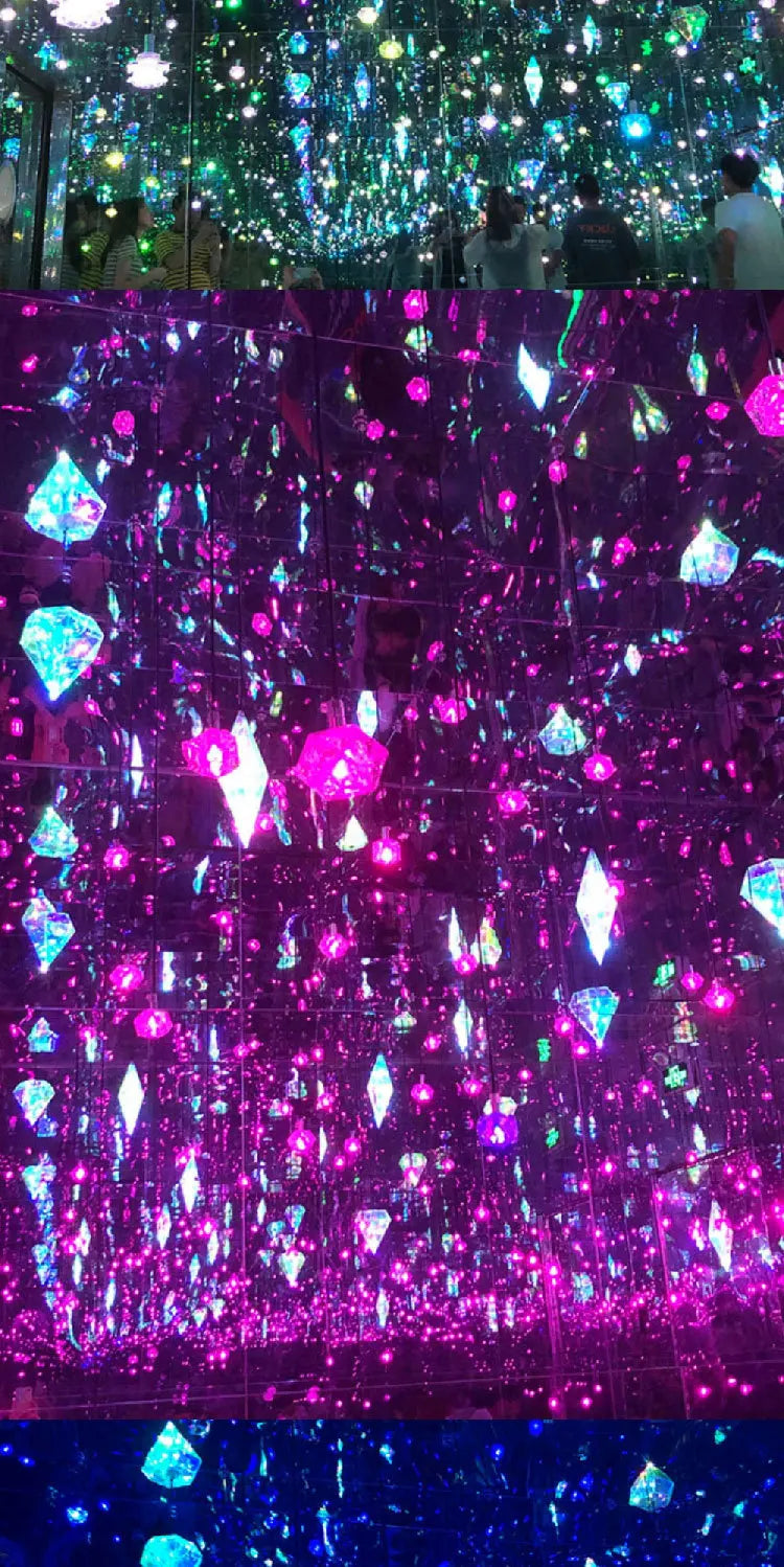 Iridescent Diamond Wall Hanging