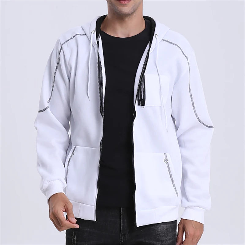 Men's Fleece Zip-Up Hoodie