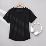 Women Quick Dry Short Sleeve Yoga T Shirt