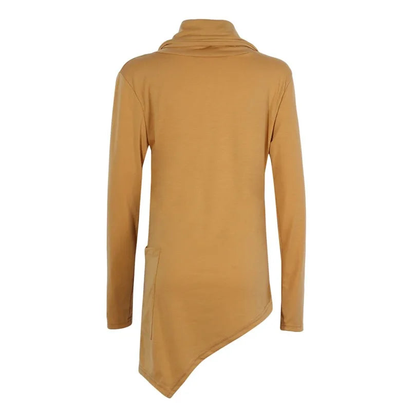 Men's Plus Size 5XL Hoodie – Turtleneck Sweatshirt