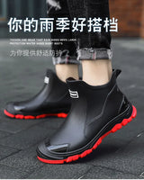 Men’s Casual Ankle Rain Boots 2025