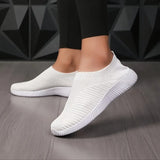 Women's Breathable Mesh Slip-On Sneakers