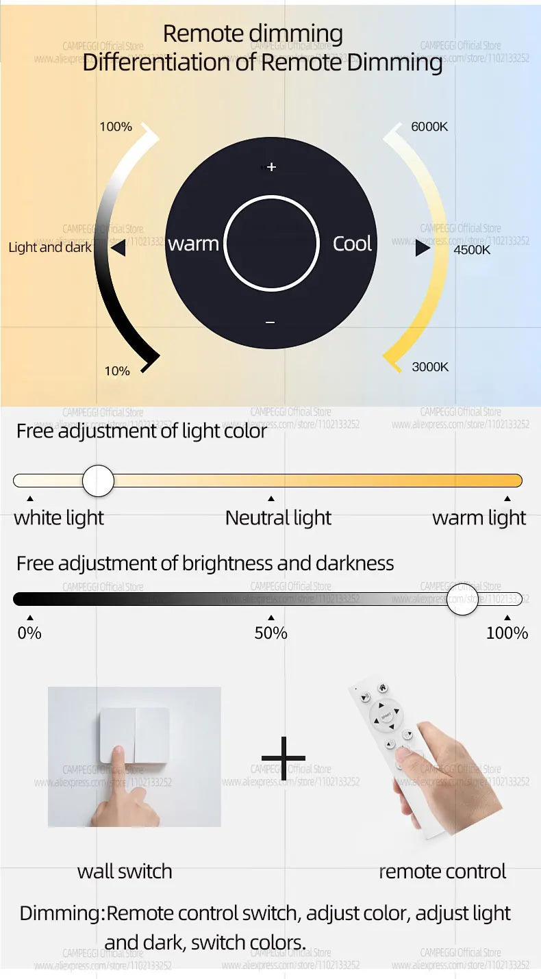 Modern LED Chandelier Pendant Lamp