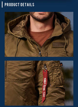 Men’s Padded Waterproof Winter Jacket