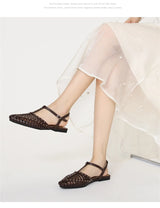 Women’s Pointed Toe Flat Roman Sandals