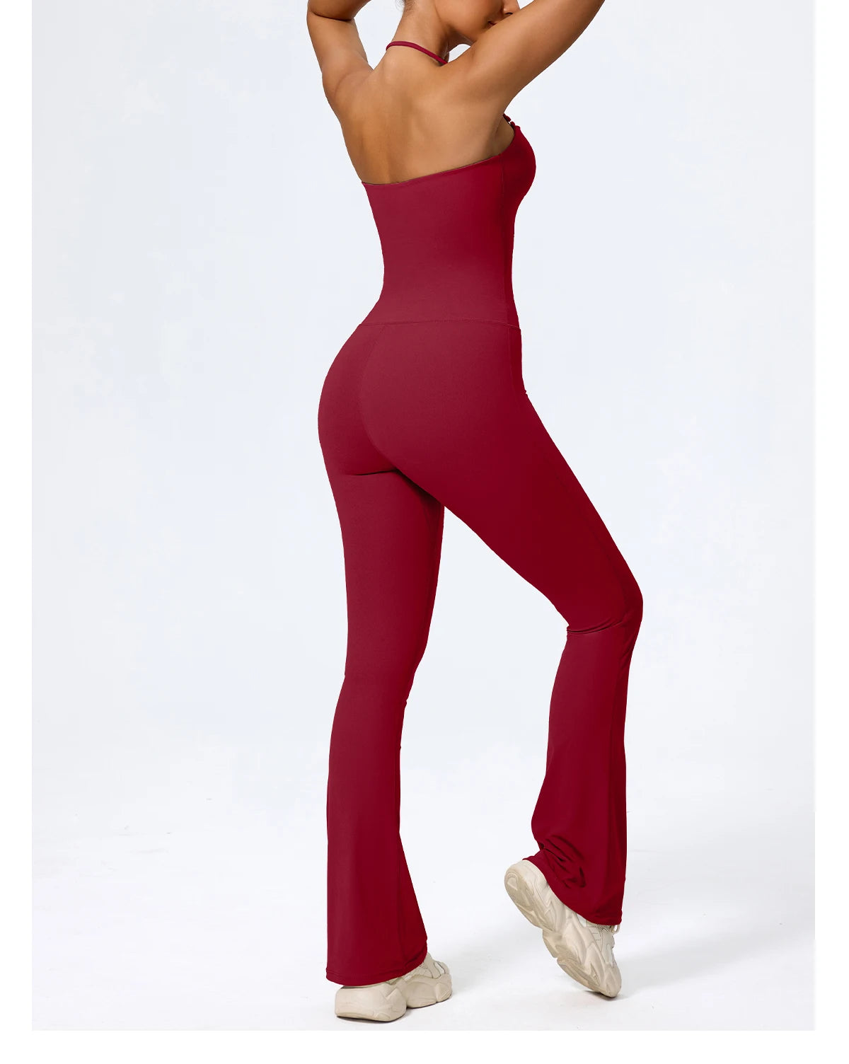 Elevate Backless Active Jumpsuit
