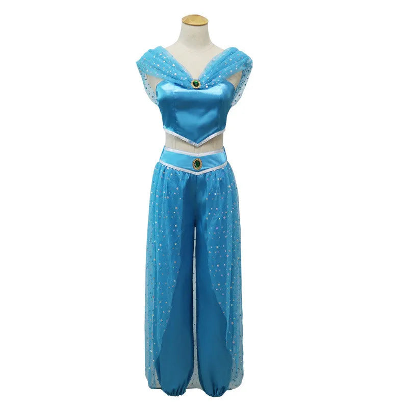 Girls Snow Queen Princess Costume