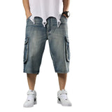 Men's Plus Size Denim Shorts 2025