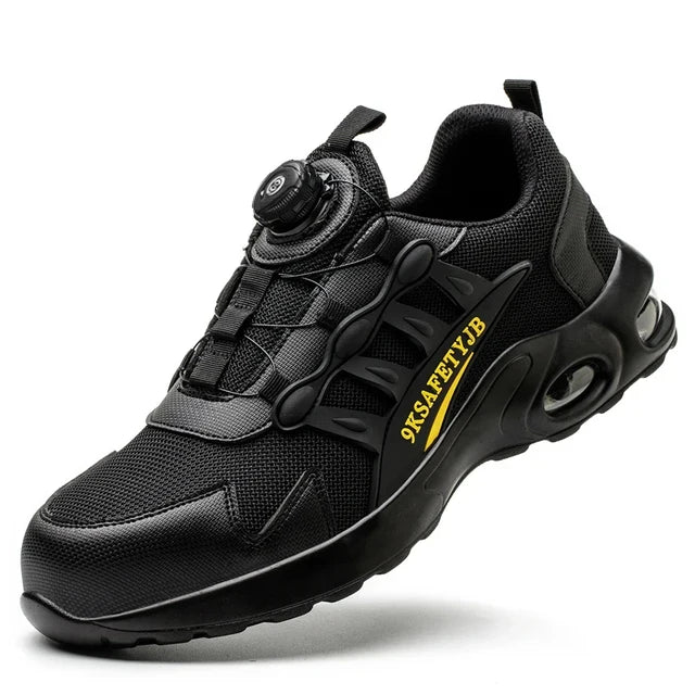 Men Air Cushion Safety Sneakers