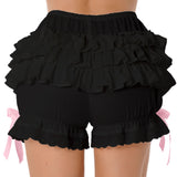 Women's Lolita Lace Pumpkin Shorts