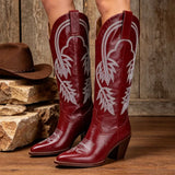 Classic White Cowboy Boots