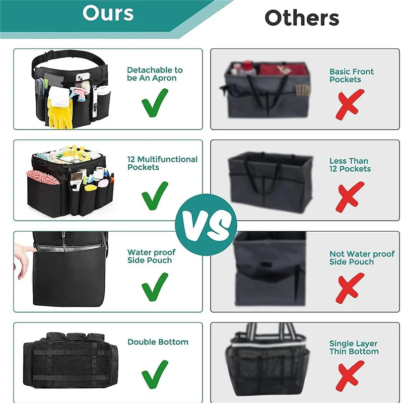 Cleaning Caddy Bag Organizer