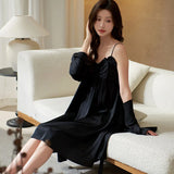 Couple Silk Pajama Set