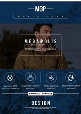 Men’s Padded Waterproof Winter Jacket