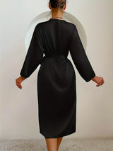 Bella Satin Lounge Robe