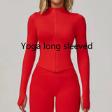 Ribbed Women's Yoga Jacket – Long Sleeve Standing Collar Fitness Top