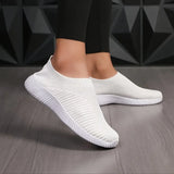 Women's Breathable Mesh Slip-On Sneakers