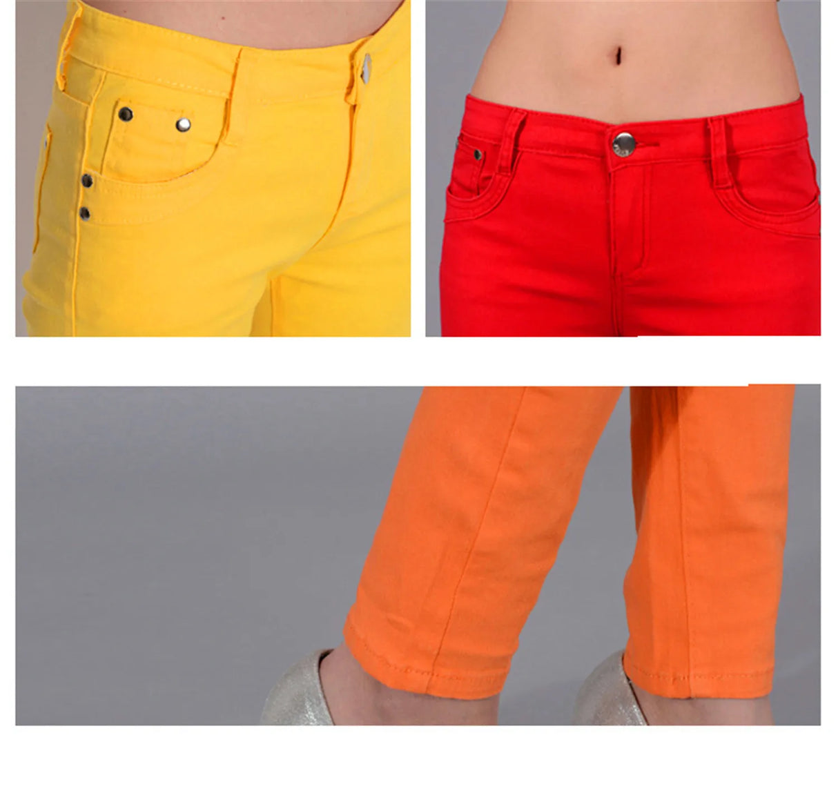 Women White Office Pants