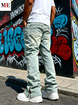 HME Vintage Blue Flare Jeans