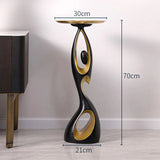Abstract Sofa Side Table