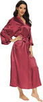 Luna Satin Belted Robe