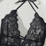 Plus Size Lace Bra Set