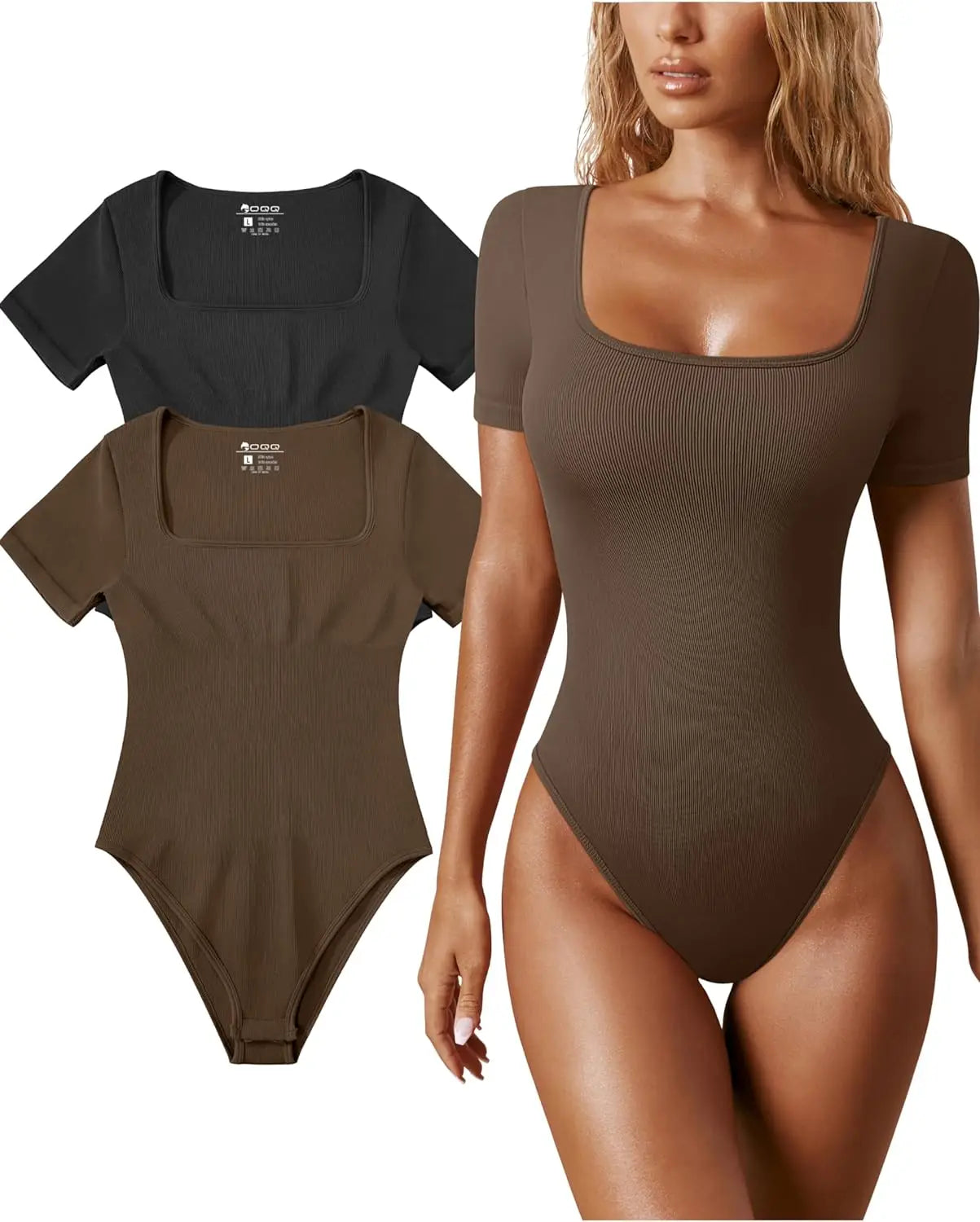Red Corset Bodysuit Women – Elegant Long Sleeve