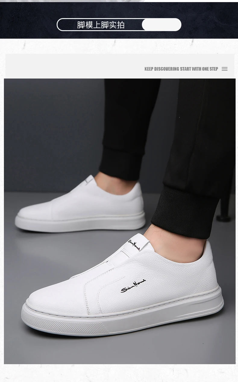 Men’s 2025 Summer Casual Leather Loafers