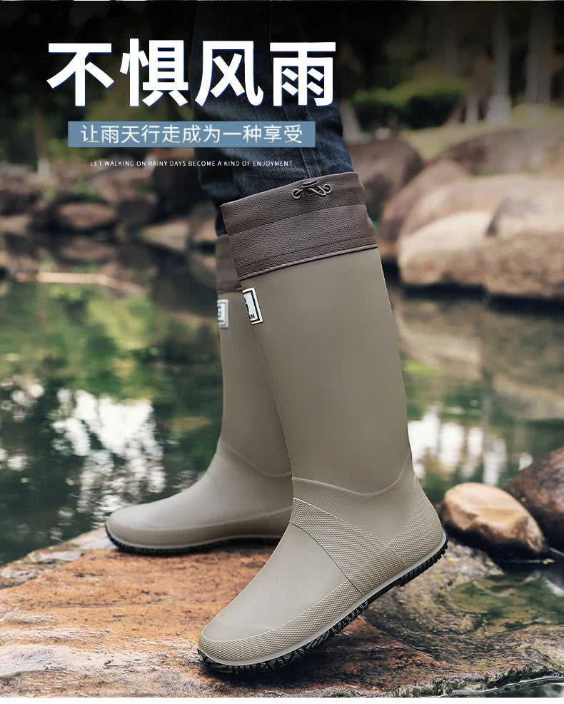 Unisex Fishing Hiking Rain Boots