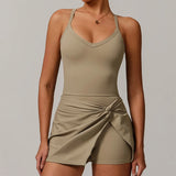 Women Tennis Dress with Shorts