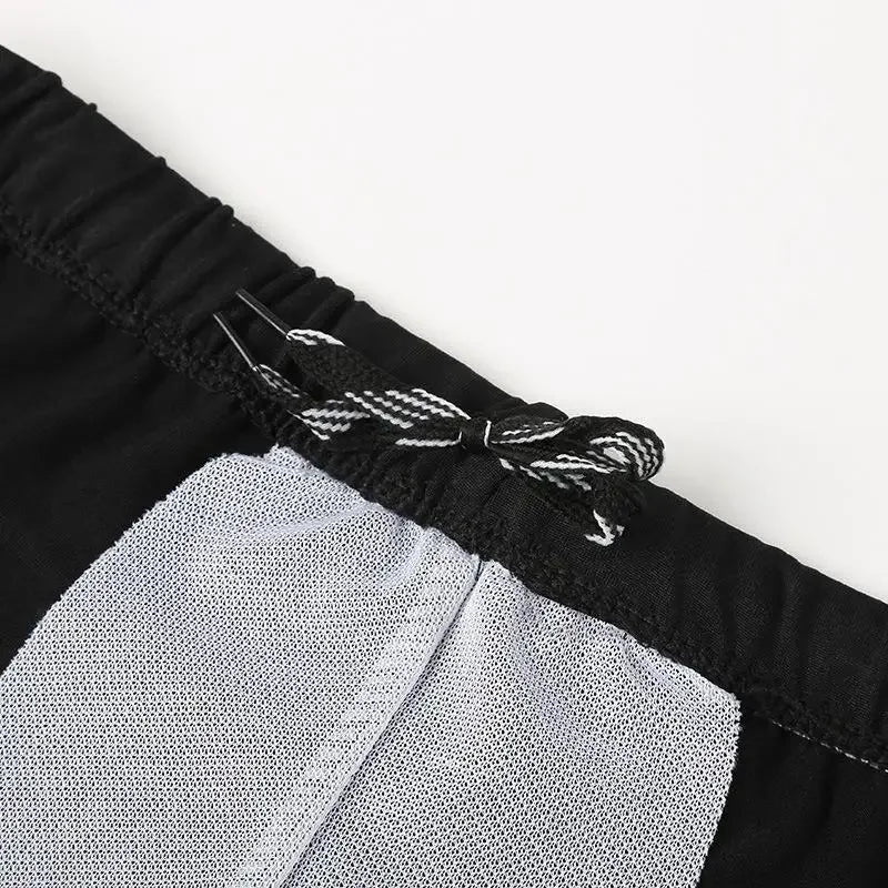 Unisex Plus Size Loose Fit Swim Shorts