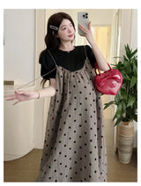 Summer Maternity Two-Piece Skirt Set